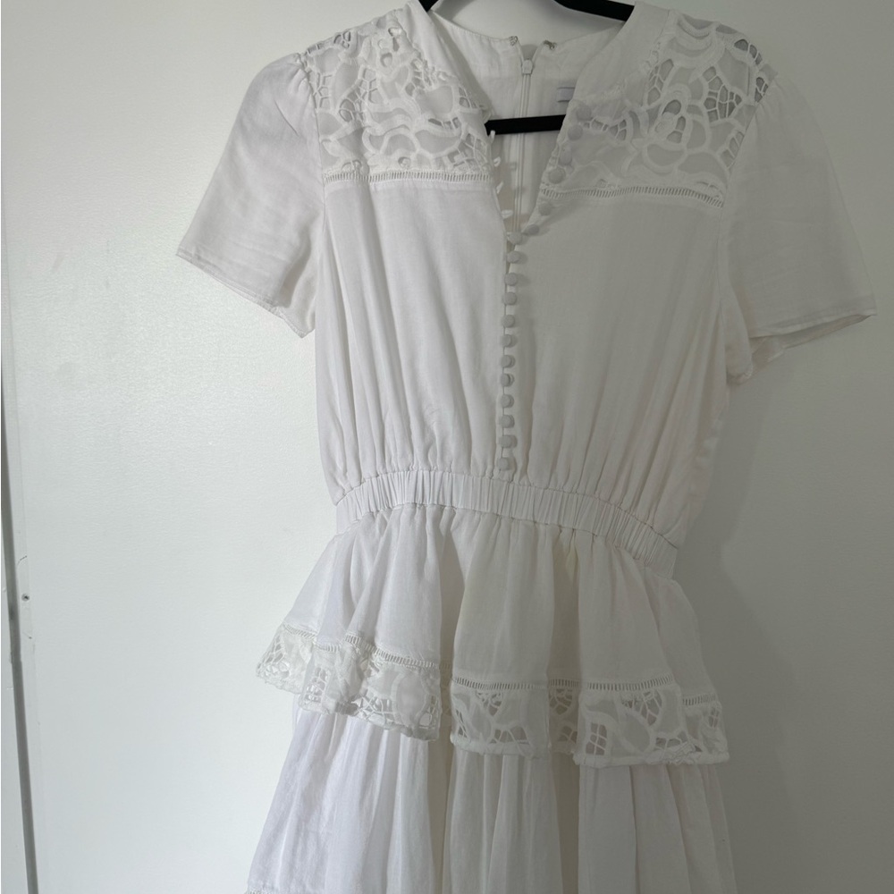 SAULEE ALL WHITE DRESS US SIZE 6